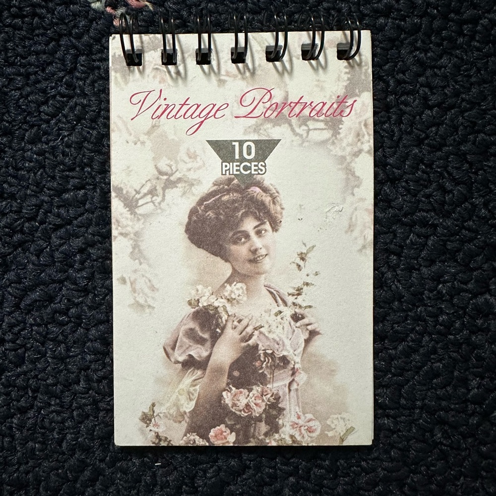 Vintage Portrait Spiral
